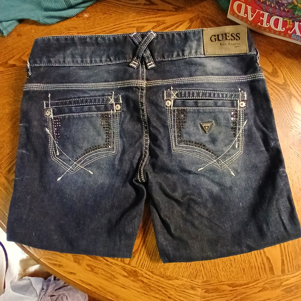 Guess Women's Dark Blue Boot Cut Jeans